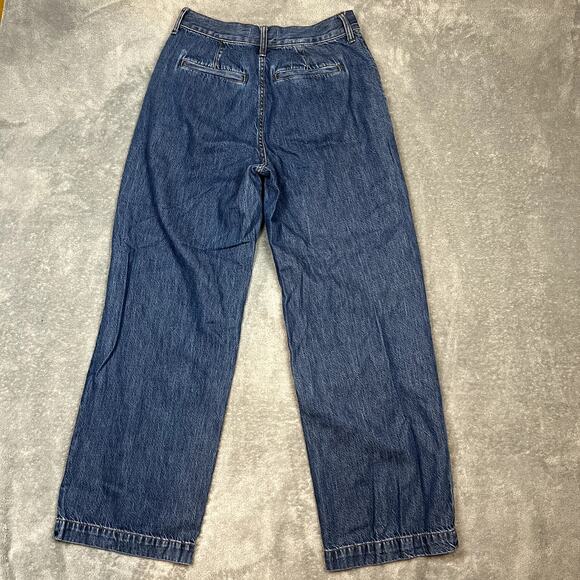 Madewell Harlow Wide Leg Jeans Trousers Womens 27 Clean Girl - Picture 4 of 9